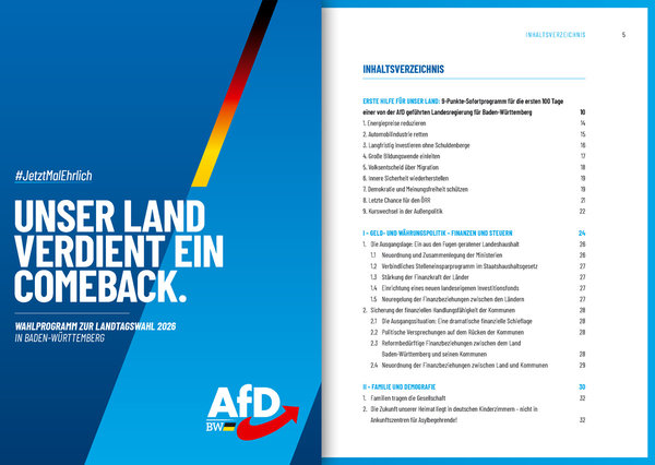 Wahlprogramm zur Landtagswahl 2026 (PDF)